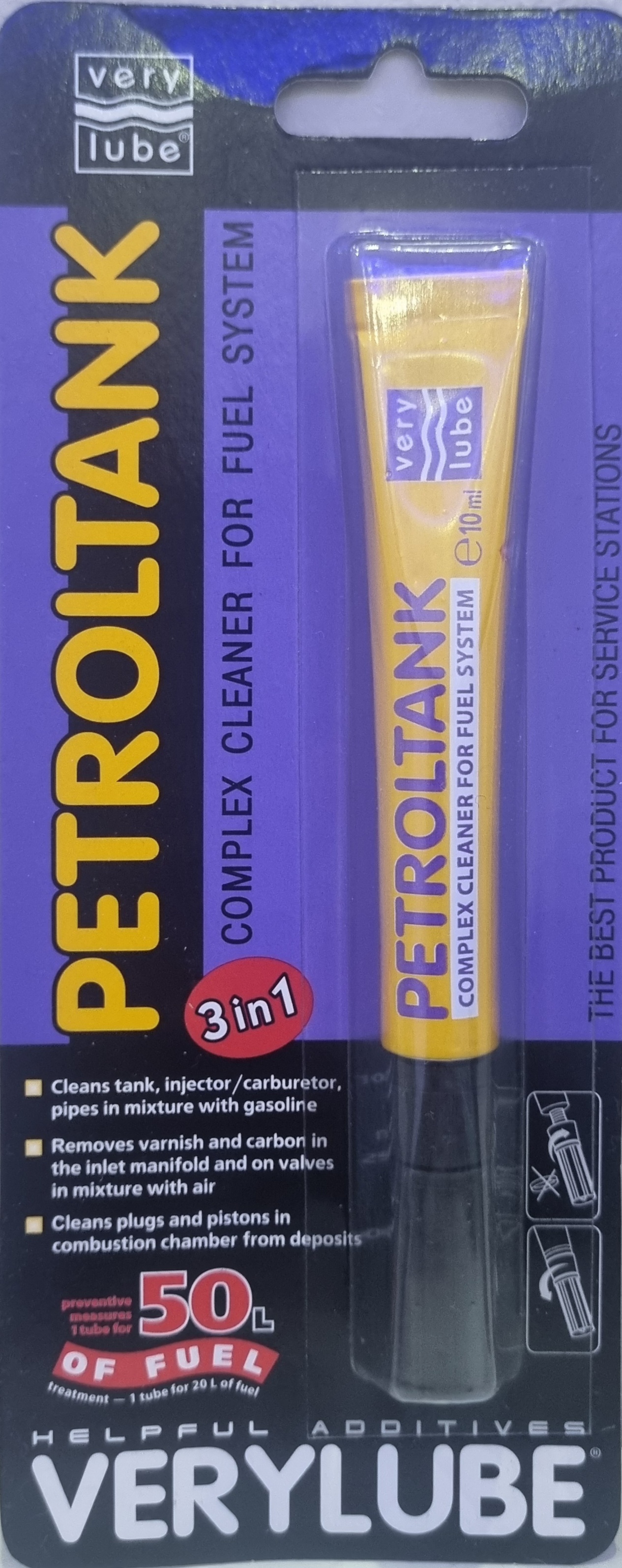 XADO Petrol Tank Nano 3-in-1 Fuel System Cleaner & Enhancer – 10 ml